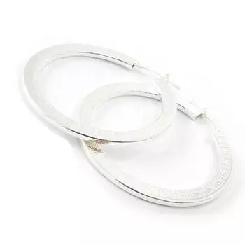 Les Trsors De Lily [G2071] - Серебряные серьги-кольца Родос