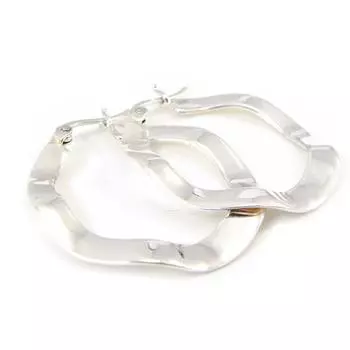 Les Trsors De Lily [G2074] - Серебряные серьги-кольца Lola 3 см