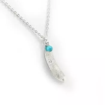 Les Trsors De Lily [G9334] - Серебряное ожерелье с бирюзой Навахо