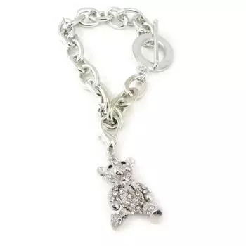 Les Trsors De Lily [H0589] - Дизайнерский браслет Тедди белый