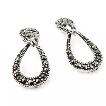 Les Trsors De Lily [H2529] - Серебряный саундтрек Элизабет , марказит.