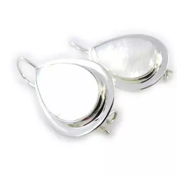 Les Trsors De Lily [H2549] - Белые серебряные шпалы «Ева»