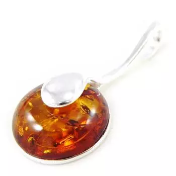 Les Trsors De Lily [H5064] - Серебряный кулон Inspiration из янтаря