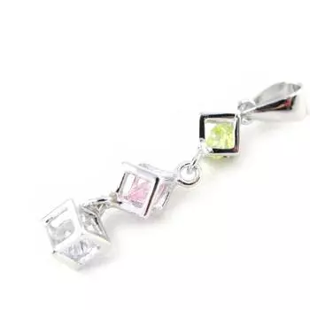 Les Trsors De Lily [H5519] - Серебряный кулон Алхимия Tutti Frutti серебро (родиевое покрытие) - 4 мм