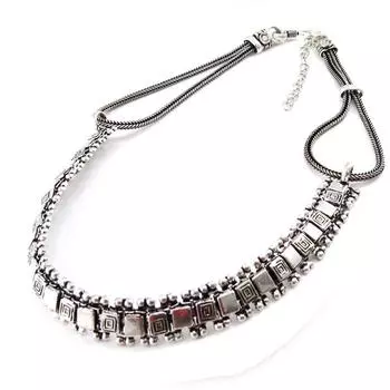 Les Trsors De Lily [H7499] - дизайнерское серебряное колье Kilimanjaro .