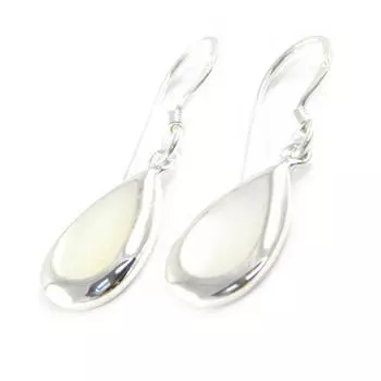 Les Trsors De Lily [I0042] - Серебряные серьги «Мудрость» с перламутром