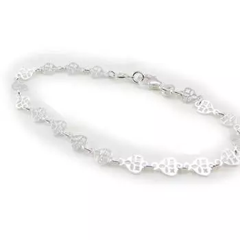 Les Trsors De Lily [I5207] - Серебряный браслет Любовь серебро - 5 мм