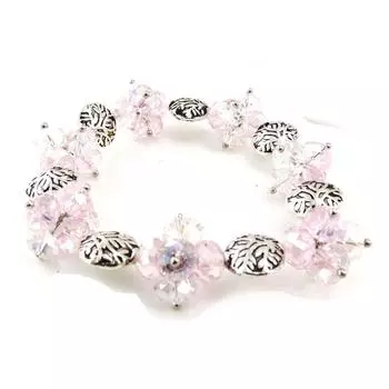 Les Trsors De Lily [I5231] - Розовый дизайнерский браслет «Сисси»