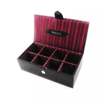 Les Trsors De Lily [I7446] - Красная шкатулка для драгоценностей / поднос для безделушек Lafayette