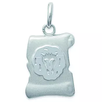 Les Trsors De Lily [I9063] - Серебряный кулон Лев - 13x15 мм