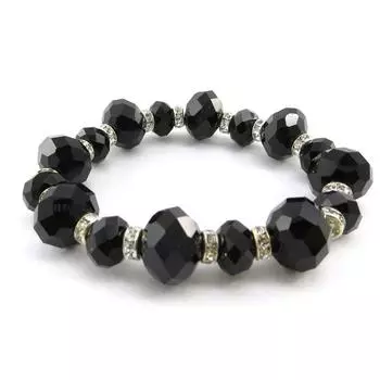 Les Trsors De Lily [J0607] — дизайнерский браслет Sissi черного цвета