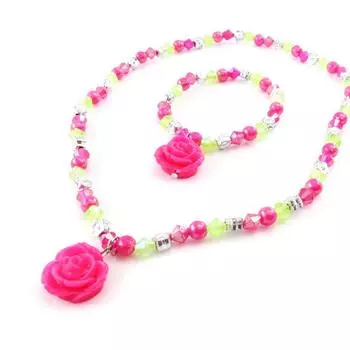 Les Trsors De Lily [J2003] - Зелено-розовый комплект Принцесса