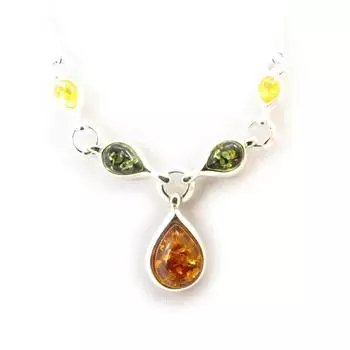 Les Trsors De Lily [J5679] - Янтарное колье «Вдохновение» (3 тона)