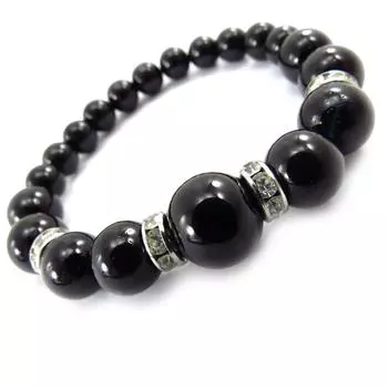 Les Trsors De Lily [J6303] - Черный браслет Сисси