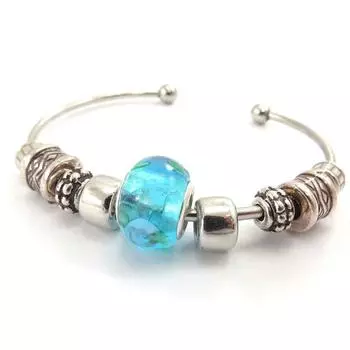 Les Trsors De Lily [J7038] - Дизайнерский браслет Mineralia бирюзовый