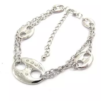 Les Trsors De Lily [J7051] - Серебряный браслет Grain de Caf