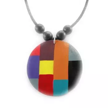 Les Trsors De Lily [J7993] - Колье дизайнерское Coloriage разноцветное (дерево)