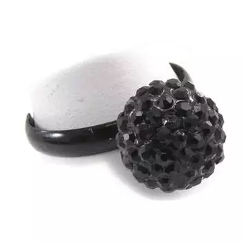 Les Trsors De Lily [J8046] - Черное кольцо Sissi