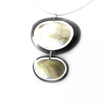 Les Trsors De Lily [J8483] - Перламутровое колье Kilimanjaro