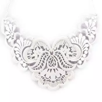 Les Trsors De Lily [J8537] - Дизайнерское колье Carmen белое