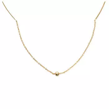 Les Trsors De Lily [J9373] - Колье с позолотой Хореография золото - 5 мм