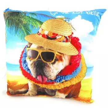 Les Trsors De Lily [J9970] - Декоративная подушка Un amour d Animaux жизнь прекрасна