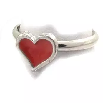 Les Trsors De Lily [K0658] - Красное кольцо на ногу Love