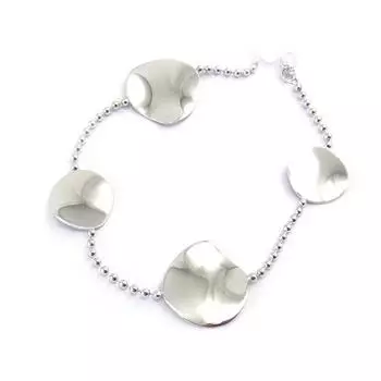 Les Trsors De Lily [K2412] - Серебряный браслет «Хореография»