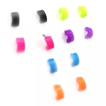 Les Trsors De Lily [K3154] - 6 пар петель Coloring tutti frutti.