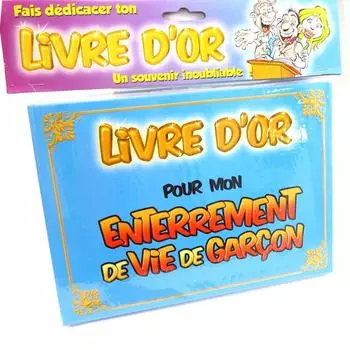 Les Trsors De Lily [K3454] - Гостевая книга Мальчишник синий