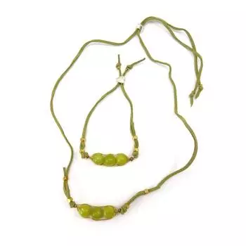 Les Trsors De Lily [K4706] - дизайнерское украшение Mineralia из зеленого нефрита