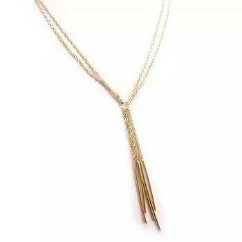 Les Trsors De Lily [K5211] — Позолоченное колье «Хореография»