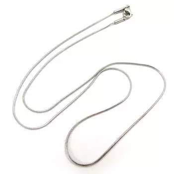 Les Trsors De Lily [K5213] - Цепочка стальная Змея 42 см 1 мм