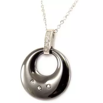 Les Trsors De Lily [K9352] - Дизайнерское колье Sissi из керамической стали.