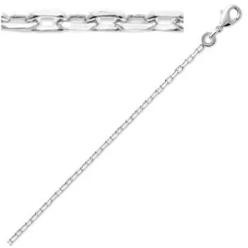 Les Trsors De Lily [L0491] - Серебряная цепочка Forat серебро (родий) - 45 см 2 мм