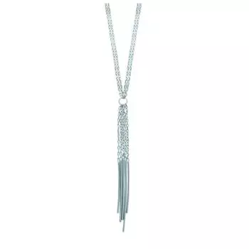 Les Trsors De Lily [L0781] - Серебряное колье Хореография серебро- 37 мм