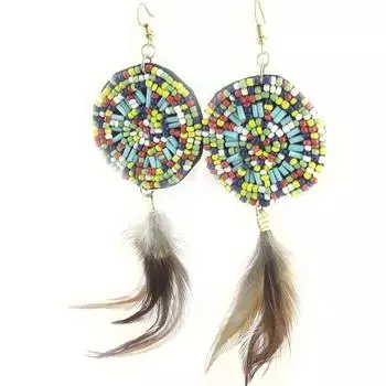 Les Trsors De Lily [L1367] - Дизайнерские серьги Cheyennes tutti frutti