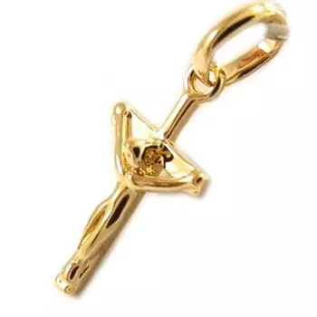 Les Trsors De Lily [L4373] - Позолоченный кулон Распятие