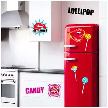 Les Trsors De Lily [L4994] - Лист наклеек Lollipops (50x70 см) разноцветный