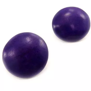 Les Trsors De Lily [L5129] - Зажимы Purple Wood Amazonia (2,5 см)