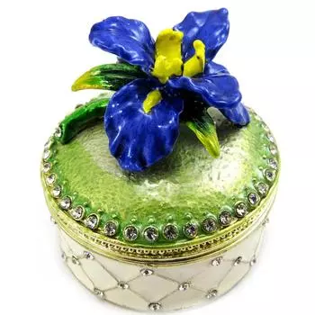 Les Trsors De Lily [L6459] - Шкатулка Ирис синяя