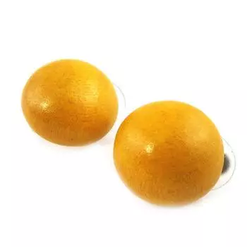 Les Trsors De Lily [L6988] - Зажимы Amazonia из охристого дерева (2 см)