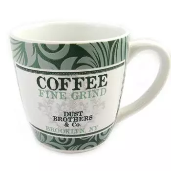 Les Trsors De Lily [L8821] - Зеленая керамическая кружка America Vintage