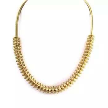 Les Trsors De Lily [L9551] - Золотое ожерелье «Килиманджаро»