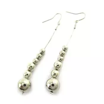 Les Trsors De Lily [L9693] - Посеребренные серьги Billes