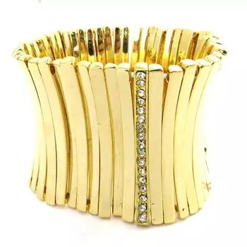 Les Trsors De Lily [M0681] - Золотой дизайнерский браслет «Клеопатра»