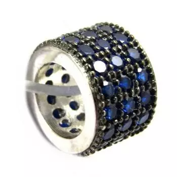 Les Trsors De Lily [M1124] - Серебряный кулон с сапфиром Сисси