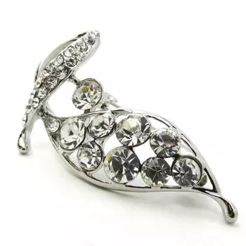 Les Trsors De Lily [M1823] - Белая дизайнерская брошь Сисси