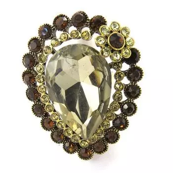 Les Trsors De Lily [M1882] - Дизайнерское кольцо Amber Sissi