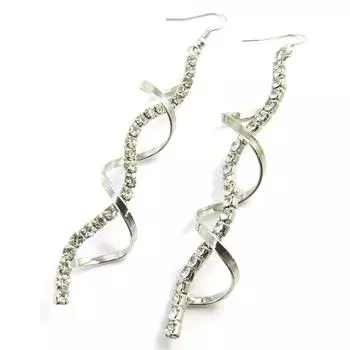 Les Trsors De Lily [M1897] - Дизайнерские серьги Sissi белые